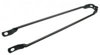 Spatbordstang 24 inch aluminium - zwart - thumbnail