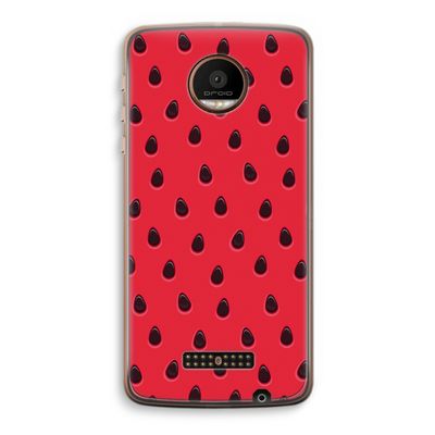 Watermelon: Motorola Moto Z Force Transparant Hoesje