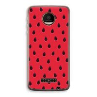 Watermelon: Motorola Moto Z Force Transparant Hoesje