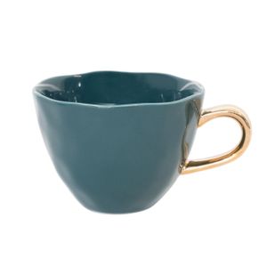 Urban Nature Culture - Good Morning Cup - Cappuccino-/theekop Blue Green