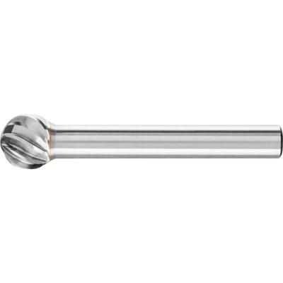 PFERD TOOLS 21112782 Freesstift Bol Lengte 49 mm Afmeting, Ø 10 mm Werklengte 9 mm Schachtdiameter 6 mm
