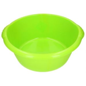 Groene afwasbak / afwasteiltje rond 15 liter