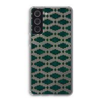 Moroccan tiles: Samsung Galaxy S21 FE Transparant Hoesje