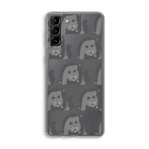 Cats: Samsung Galaxy S21 Plus Transparant Hoesje