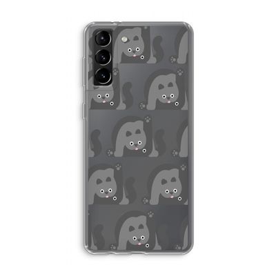 Cats: Samsung Galaxy S21 Plus Transparant Hoesje