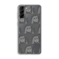 Cats: Samsung Galaxy S21 Plus Transparant Hoesje