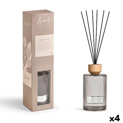 Parfum Sticks Acorde RED FRUITS 1 L (4 Stuks)