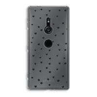Kleine kattenkopjes: Sony Xperia XZ2 Transparant Hoesje