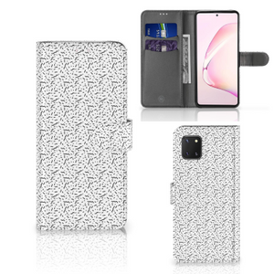 Samsung Note 10 Lite Telefoon Hoesje Stripes Dots