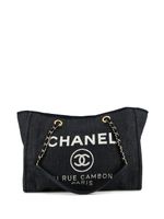 CHANEL Pre-Owned sac cabas Deauville (2013) - Bleu