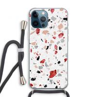 Terrazzo N°12: iPhone 12 Pro Transparant Hoesje met koord