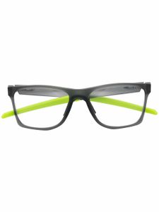 Oakley lunettes de vue à monture rectangulaire - Gris