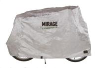 Mirage Tassen Mirage fietspyama/hoes/overtrek voor 1 fiets kleur antraciet in doos
