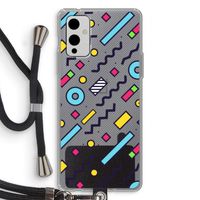 8-bit N°8: OnePlus 9 Transparant Hoesje met koord