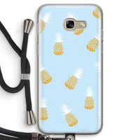 Ananasjes: Samsung Galaxy A5 (2017) Transparant Hoesje met koord