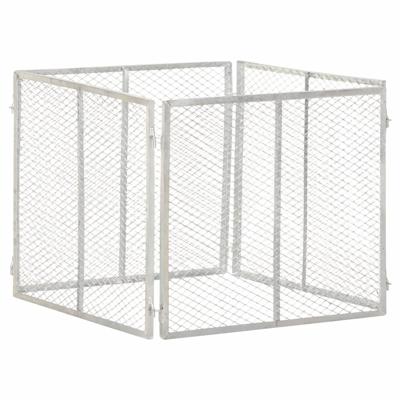 Compostbak 85x85x70 cm gegalvaniseerd staal