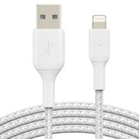 Kabel USB naar Lightning Belkin CAA002BT2MWH 2 m Wit