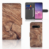 Samsung Galaxy S10 Book Style Case Tree Trunk - thumbnail