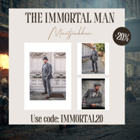 Maatpak Voor Heren | 3-delig Pak | Grijs Barleycorn | Finn Shelby | Peaky Blinders | Peaky Blinders