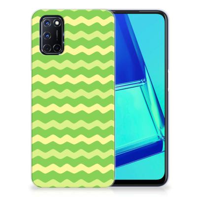 OPPO A52 | A72 | TPU bumper | Waves Green