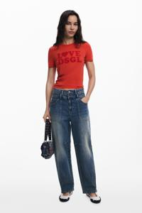 Boyfriend-jeans - BLUE - 38