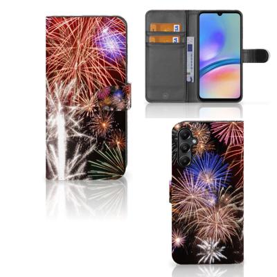 Samsung Galaxy A05s | Wallet Case | met Pasjes | Vuurwerk Samsung Galaxy A05s | Wallet Case | met Pasjes | Vuurwerk
