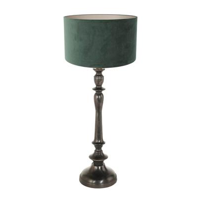 Steinhauer TafellampBois met groene kap - 3771ZW