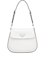 Prada sac porté épaule Cleo en cuir - Blanc - thumbnail