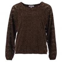 Enjoy - Bruin | Dames | Top | Bruin | XXL | regular | Kamst mode