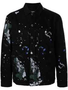 Etudes veste boutonnée à imprimé cachemire - Noir