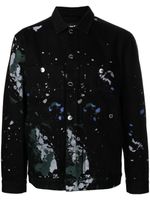 Études Studio veste boutonnée à imprimé cachemire - Noir