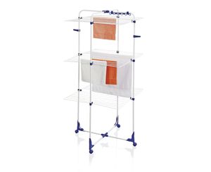 Leifheit 81455 Classic Tower 340 Droogtoren 146x69x73 cm Blauw/Wit