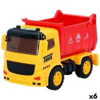Truck voor Openbare Werken Speed & Go 14,5 x 9 x 7,5 cm (6 Stuks)