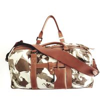 Reis- of Weekendtas Highland Traveller Camouflage (Bruin/Groen)