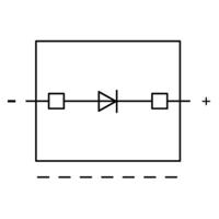 WAGO 2002-800/1000-410 Diodebouwsteen Grijs 100 stuk(s)