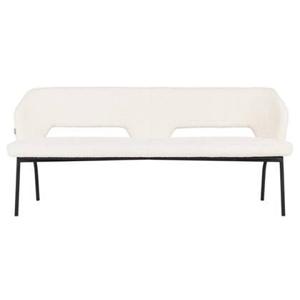 MUST Living Bench Bloom 190,86x190x57 cm, bouclé natural