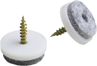 Metafranc parketglijder+stift 30mm wi 20st nl - wu0644286