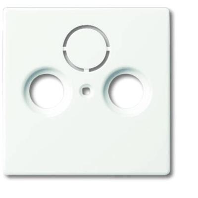 Busch-Jaeger 2CKA001724A4293 Aansluitdoos voor satellietschotel Afdekking Verkeerswit, Wit 1 stuk(s)