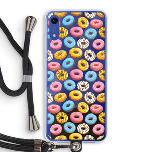 Pink donuts: Honor Play 8A Transparant Hoesje met koord