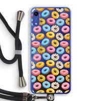 Pink donuts: Honor Play 8A Transparant Hoesje met koord