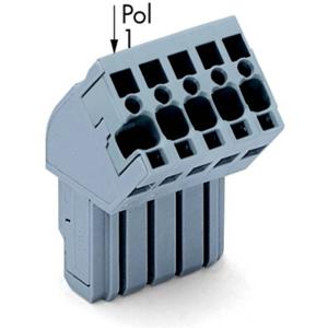 WAGO 769-114/022-000 Connector, female Grijs 10 stuk(s)