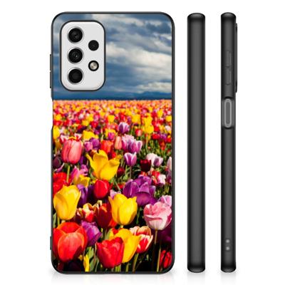 Samsung Galaxy A23 Bloemen Hoesje Tulpen