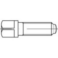 TOOLCRAFT 107976 Vierkantbouten M10 60 mm Vierkant DIN 480 Staal 50 stuk(s) - thumbnail