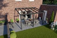 Verasol Greenline aluminium veranda 400x300 cm glasdak Aluminium Verasol Verasol Greenline aluminium veranda 400x300 cm glasdak Aluminium Verasol