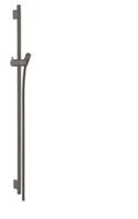 Hansgrohe Unica S Puro glijstang 90 cm met doucheslang, Brushed Black Chrome