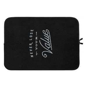 Never lose your value: Laptop sleeve 13 inch