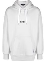 Comme des Garçons Homme hoodie à logo brodé - Gris