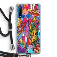 Dreams: Huawei P20 Lite (2019) Transparant Hoesje met koord