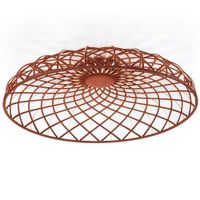 Flos Skynest C Plafondlamp - Rood - thumbnail