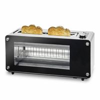 Cecotec VISIONTOAST 2 snede(n) 1260 W Zwart, Roestvrijstaal - thumbnail